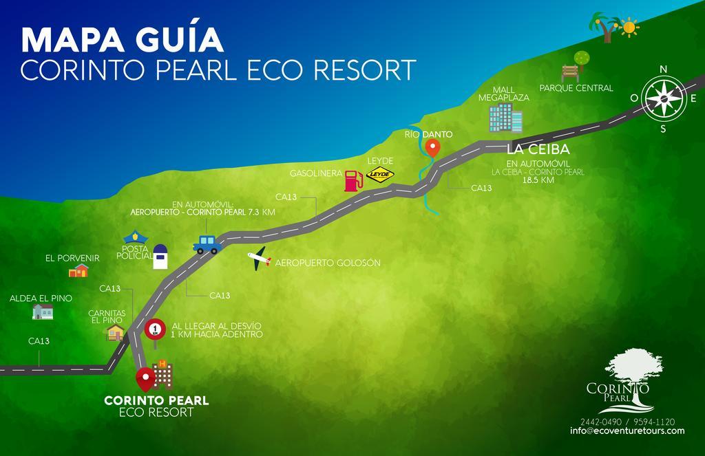 Corinto Pearl Eco Resort El Pino Eksteriør billede